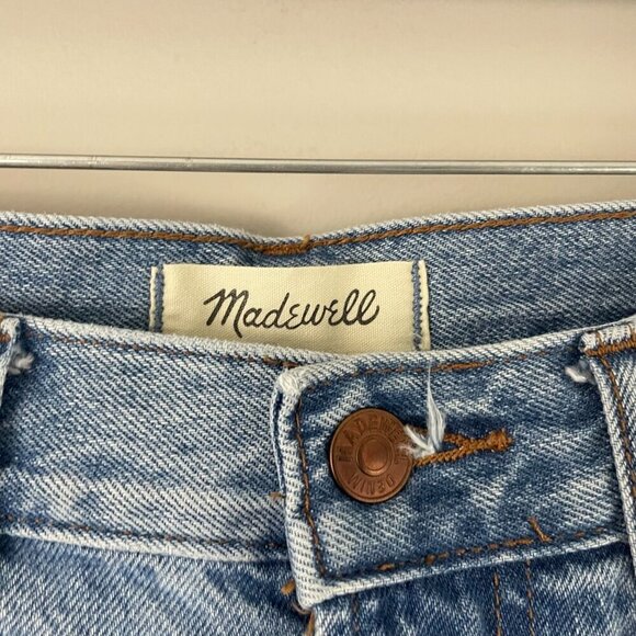 Madewell The Perfect Vintage Jean in Coope Wash Destroyed Edition Size 28 - Picture 3 of 7